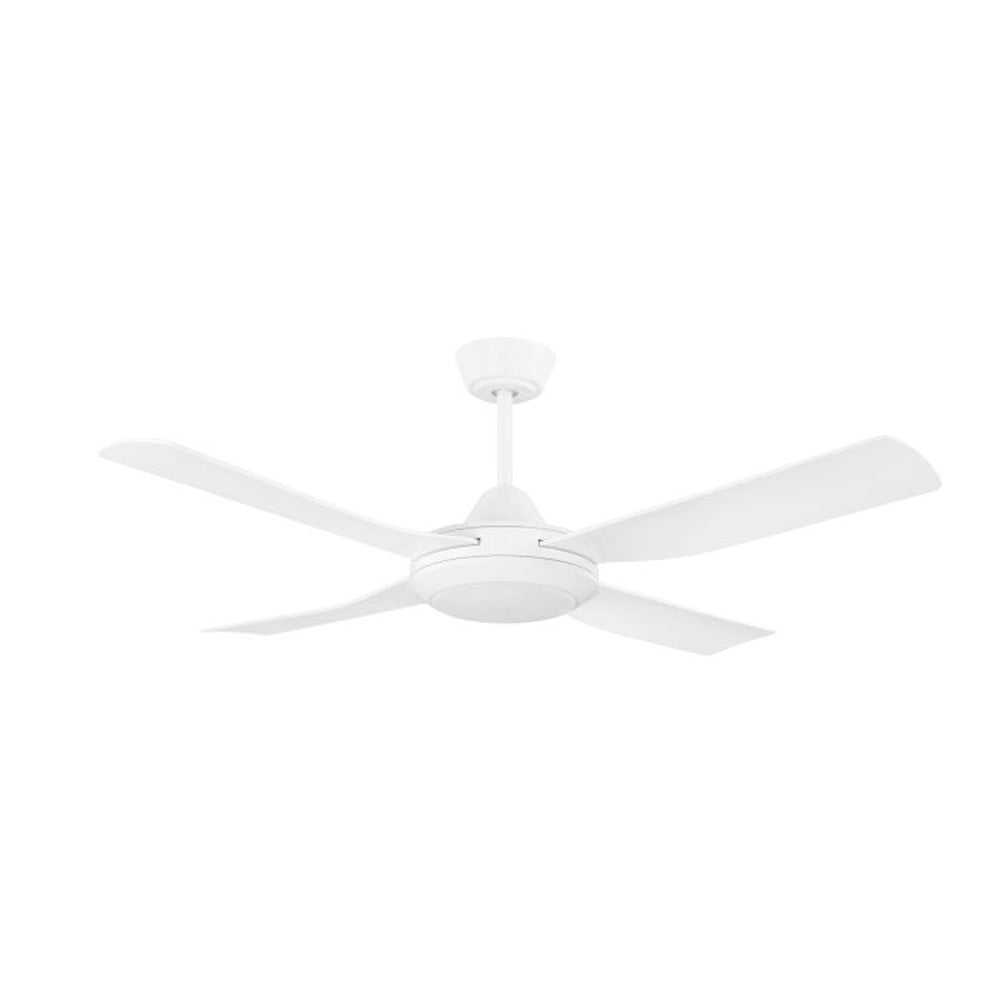 Ventilatore Bondi 1 Abs Bianco Opaco E Acrilico Bianco Led 20W Cct