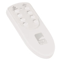 Ventilatore Bondi 1 Abs Bianco Opaco E Acrilico Bianco Led 20W Cct