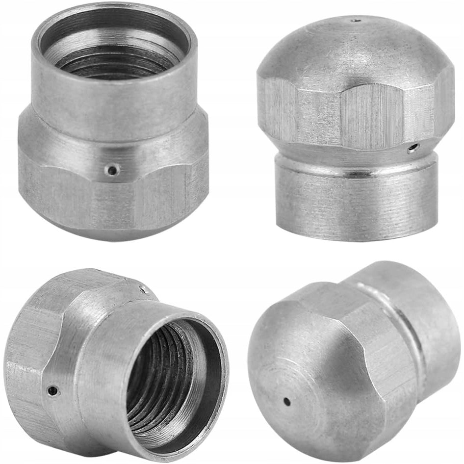 Ugello di Pulizia 040 1+3 – Compatibile con Idropulitrici G1/8F | Acciaio Inox, 350 Bar, 155°C