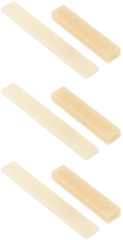 Set di 3 Mozzetti per Chitarra con Testa di Bue Non Laccati