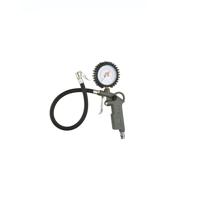 Pistola per gonfiaggio GLOBEX con manometro max 8 bar 40cm per pneumatici