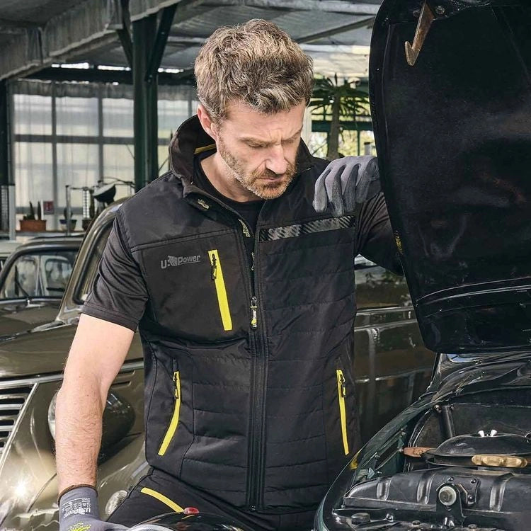 Gilet Upower Wall Taglia l Black Carbon