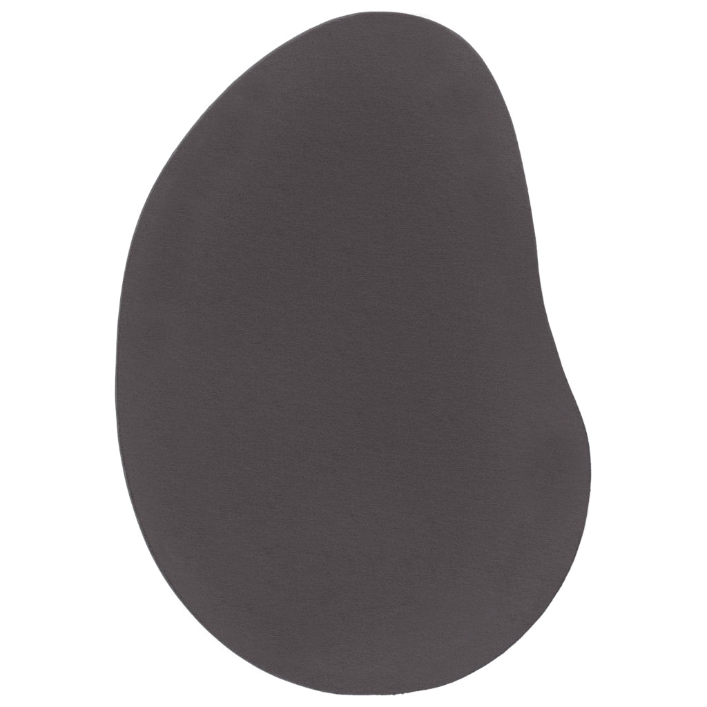 Tappeto Antracite 100x200 cm Poliestere Antiscivolo