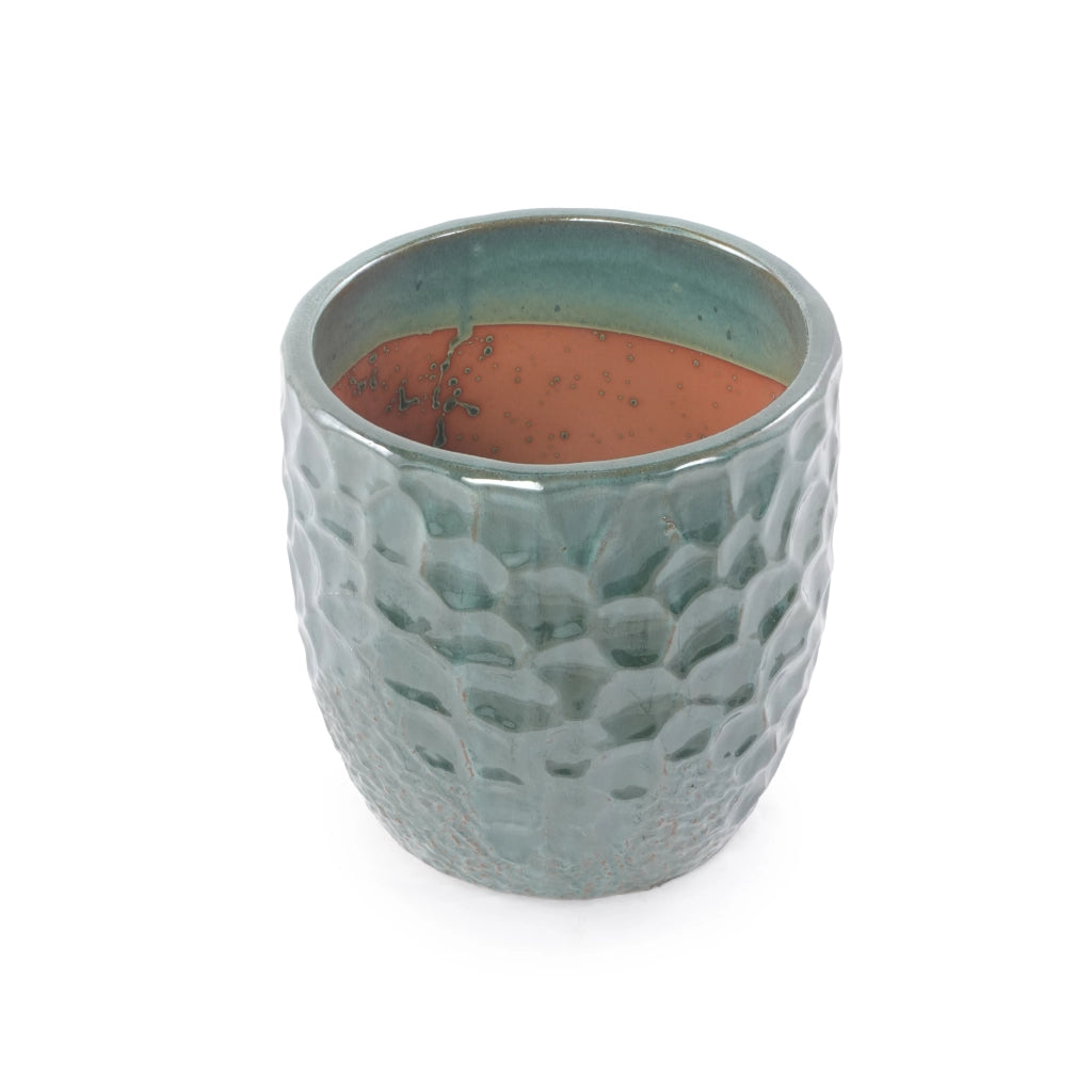 VASO da fiori Ø30 cm Ceramica Verde scuro