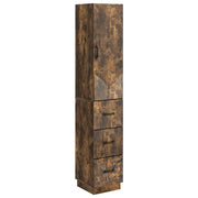Set di armadi 2 pcs Rovere Fumo 33 x 34,5 x 87 cm