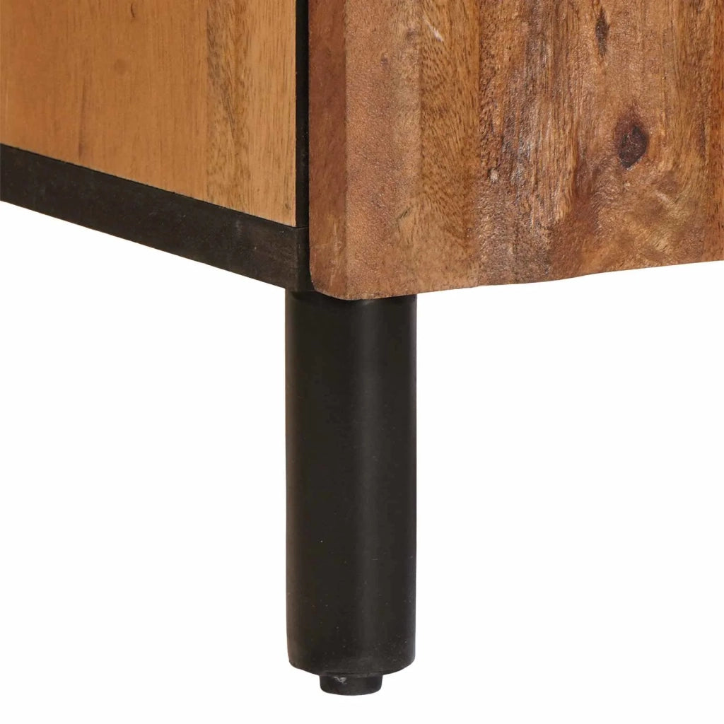 Mobile da Bagno | Armadio da bagno Marrone 38 x 33 x 58 cm Legno di mango massello