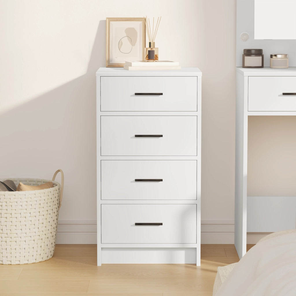 Mobile Bianco 40x41x75 cm Legno ingegnerizzato
