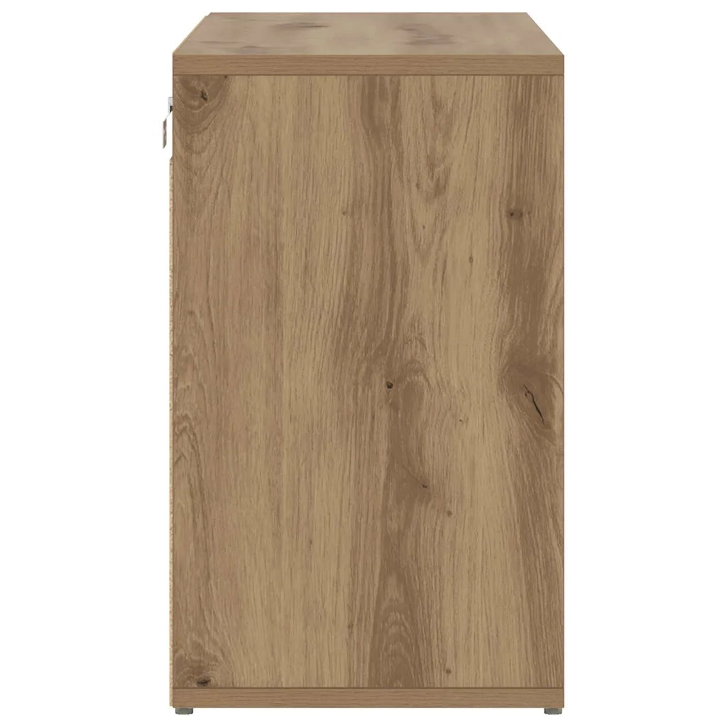 Mobile per scarpe Rovere artigianale 77,5 x 30 x 51 cm 875207
