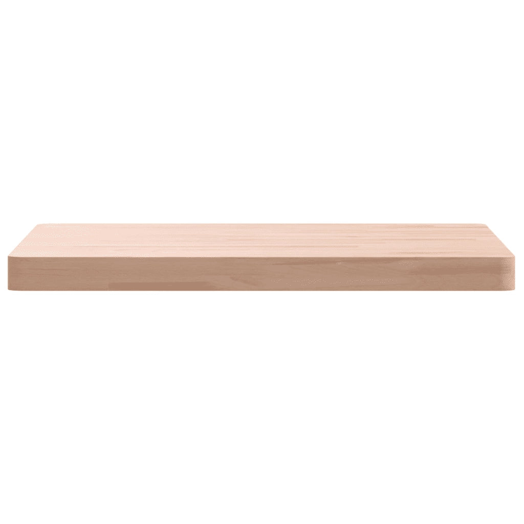 Piano per Tavolo 60x60x4 cm Quadrato Legno Massello di Faggio 355962