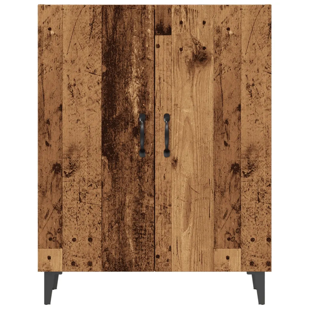 Credenza Legno Antico 70x34x90 cm in Truciolato 856888