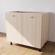 Mobile Base 90 Compreso Di Ante. H 72 Cm L 90 Cm P 55.5 Cm. Spedizione In Kit Rovere
