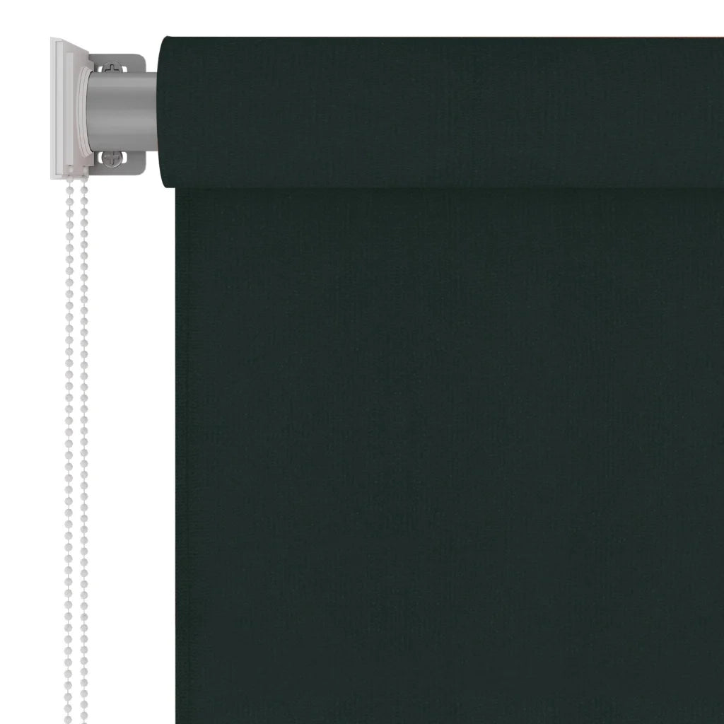 Tenda a Rullo per Esterni 125(L)x140(A) cm Verde scuro HDPE 312812