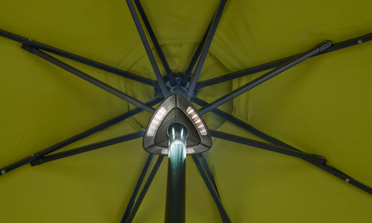 Lampada da Ombrellone Palo da 30 a 48 mm con 15 LED ad alta luminosità