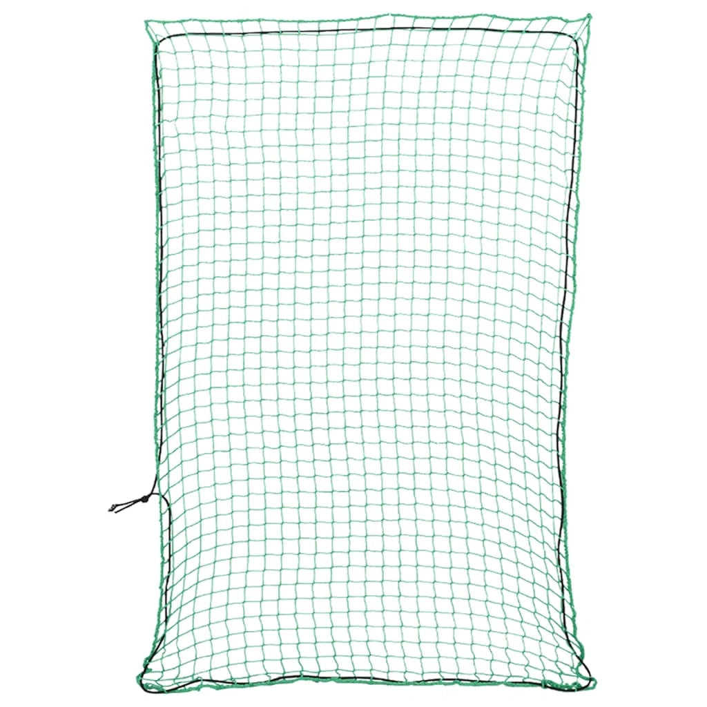 Rete per rimorchio telo di fissaggio del carico portapacchi con corda elastica 3 x 2 m PP verde 02_0042193