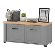 Menfi, Mobile da Ingresso un Ripiano, 103.5x41x47.5h cm Grigio