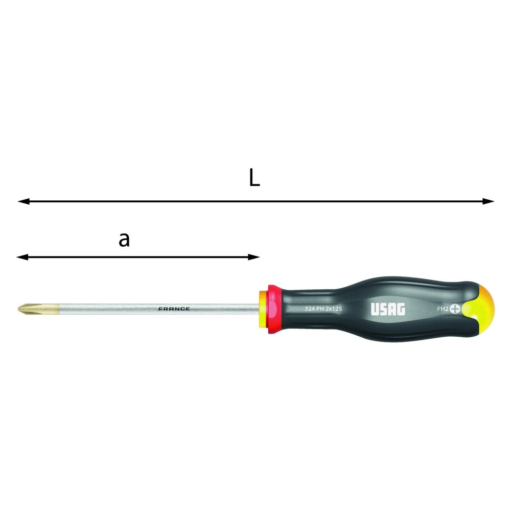 Usag art. 324ph giravite professionale ph 4x200