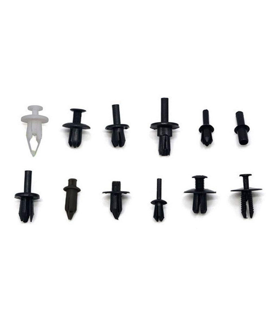 350pz Plastica Trim Clip Rivetti Clip Kit Fermi Spinta Auto Bagagliaio Paraurti         