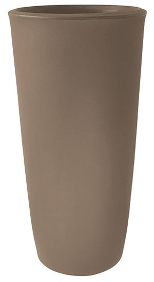 Vaso 35x50,5x99,5 cm in Polietilene Dafne 50 Cappuccino