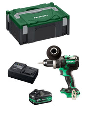 Trapano Avvitatore HIKOKI DS36DCB1X (1 x 4,0Ah/8,0Ah + UC18YSL3 + Valigetta HSC II)