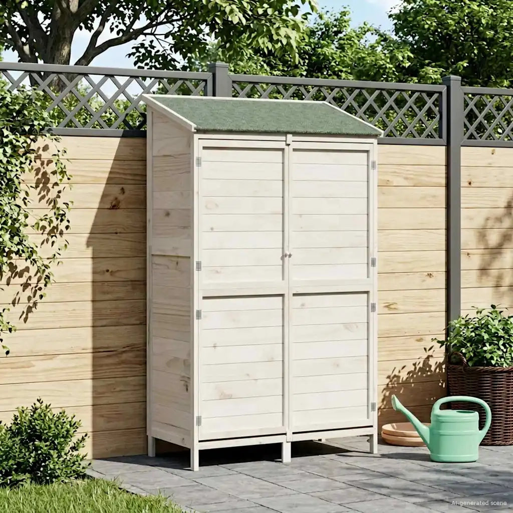 Capanno da Giardino Bianco 106 x 56 x 176,5 cm CFW2553352