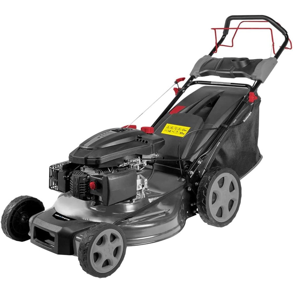 Topex 52g672 tosaerba a scoppio o con trazione, taglio 50cm