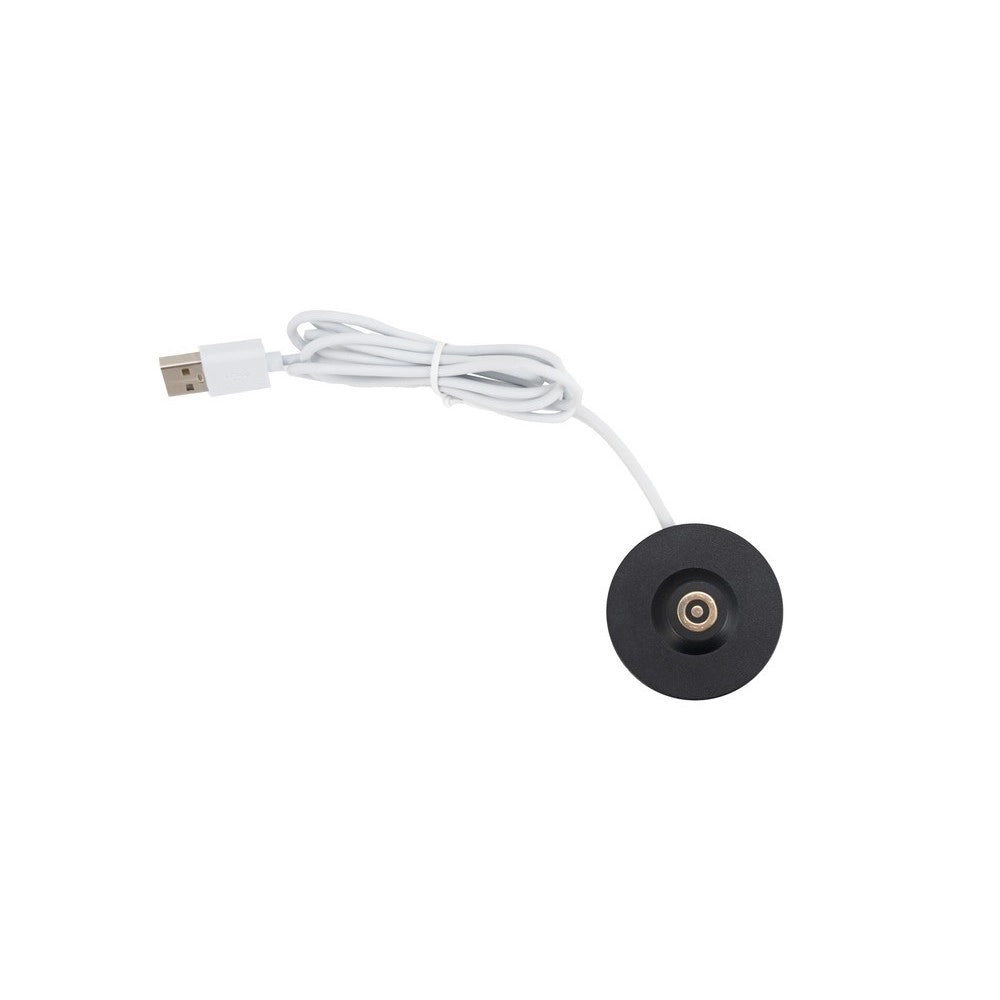 Zafferano Lampada da Tavolo Ricaricabile Angelina - Senza Fili, Testa Orientabile, Controllo Touch, Design Moderno per Interni - Colore Grigio chiaro