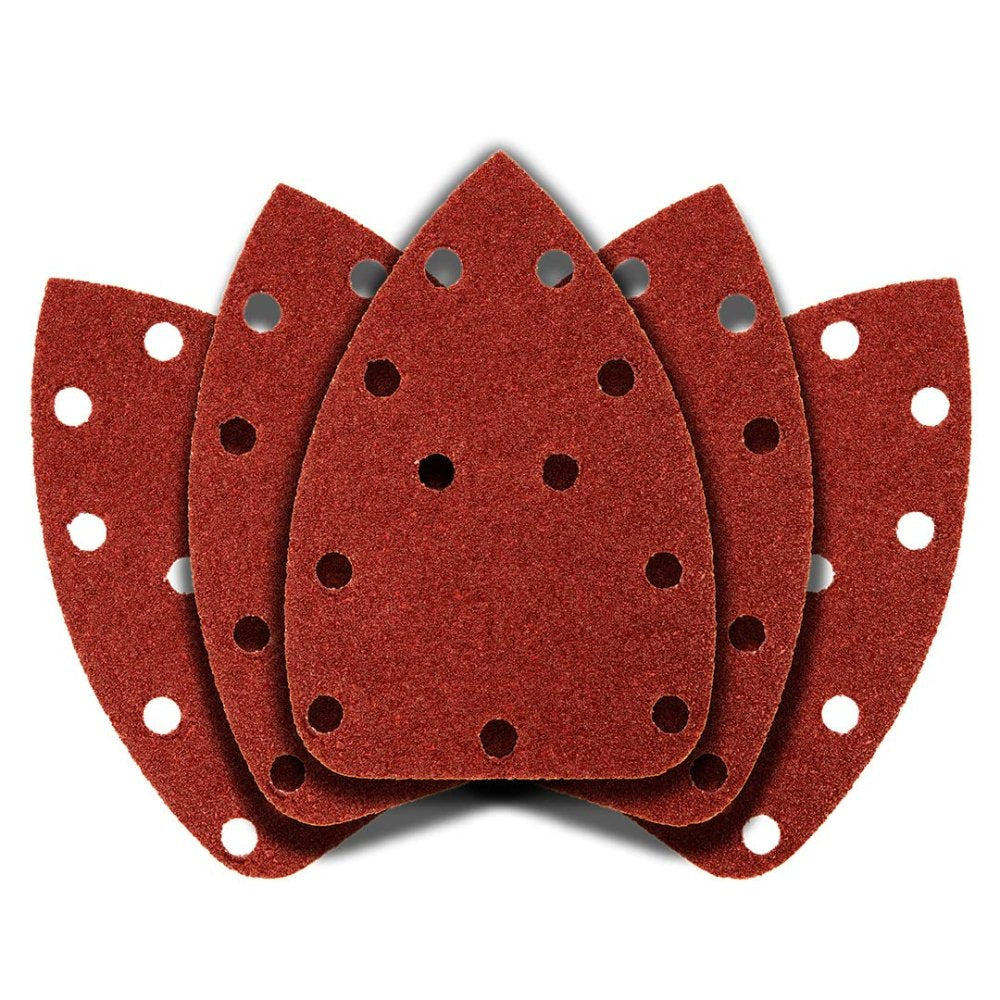 Topex 54h009 carta per levigare e con attacco a velcro delta 140