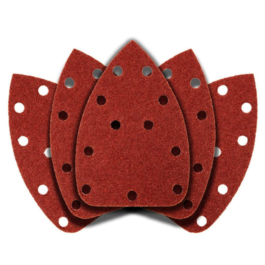 Topex 54h009 carta per levigare e con attacco a velcro delta 140