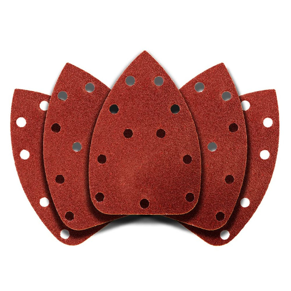 Topex 54h010 carta per levigare e con attacco a velcro delta 140