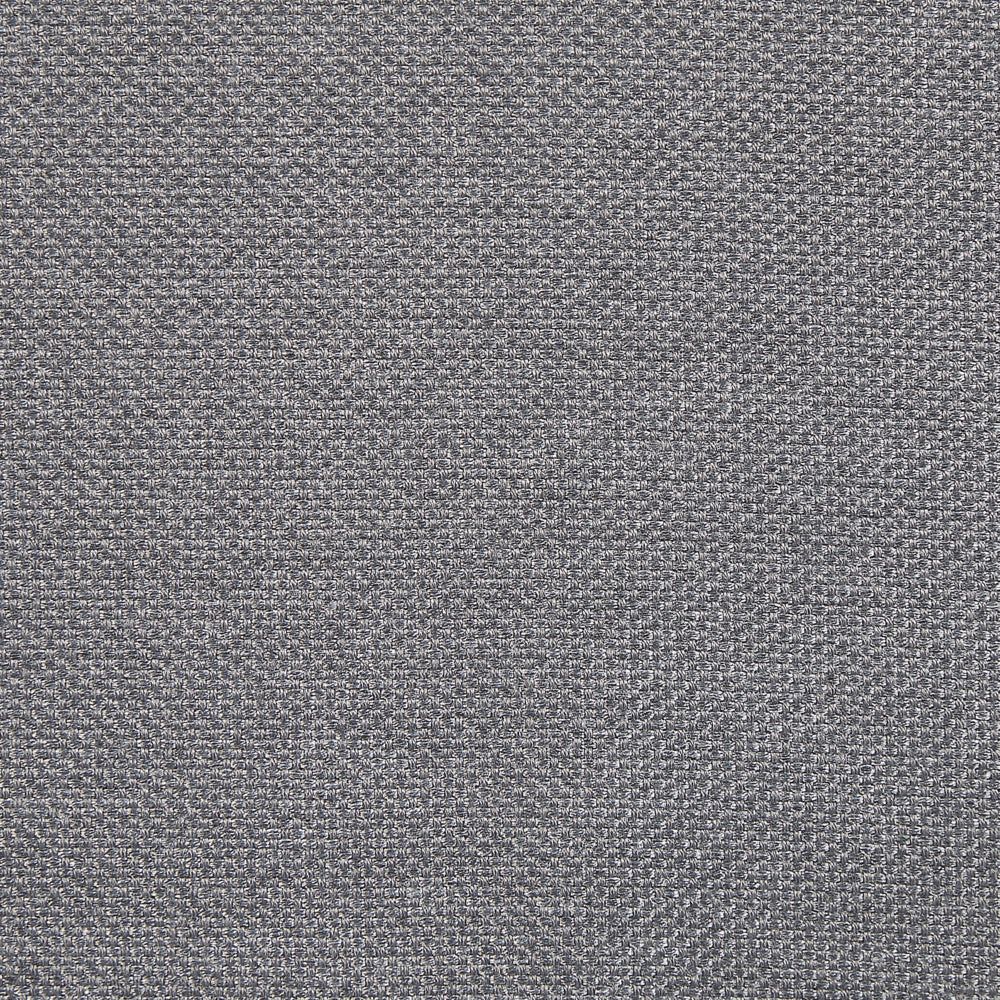 Divano da giardino Rivestimento in tessuto grigio Gambe in alluminio bianco Mobili da esterno per interni Resistente alle intemperie