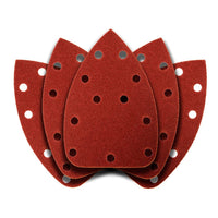 Topex 54h011 carta per levigare e con attacco a velcro delta 140