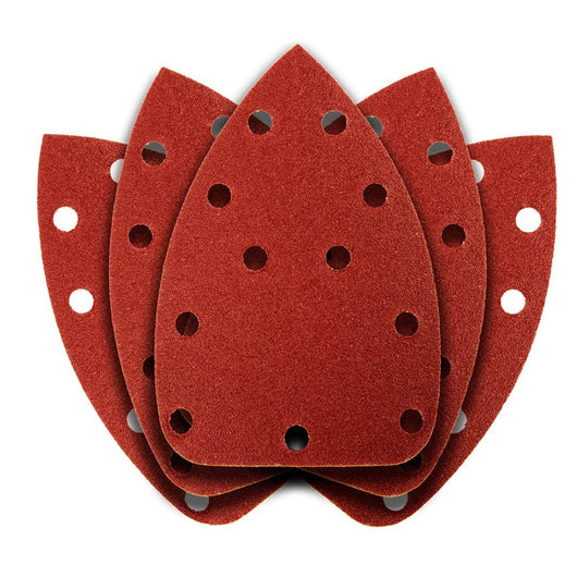 Topex 54h012 carta per levigare e con attacco a velcro delta 140