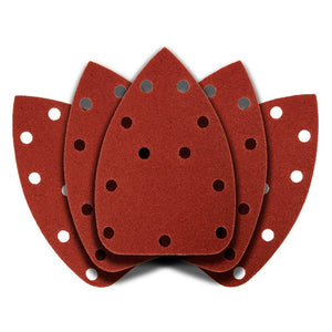 Topex 54h013 carta per levigare e con attacco a velcro delta 140