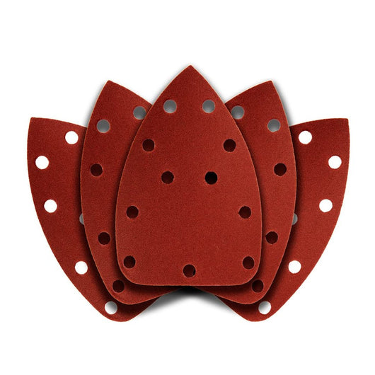 Topex 54h015 carta per levigare e con attacco a velcro delta 140