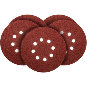 Topex 54h016 disco di carta per r levigare 150 mm k40 5 pezzi co