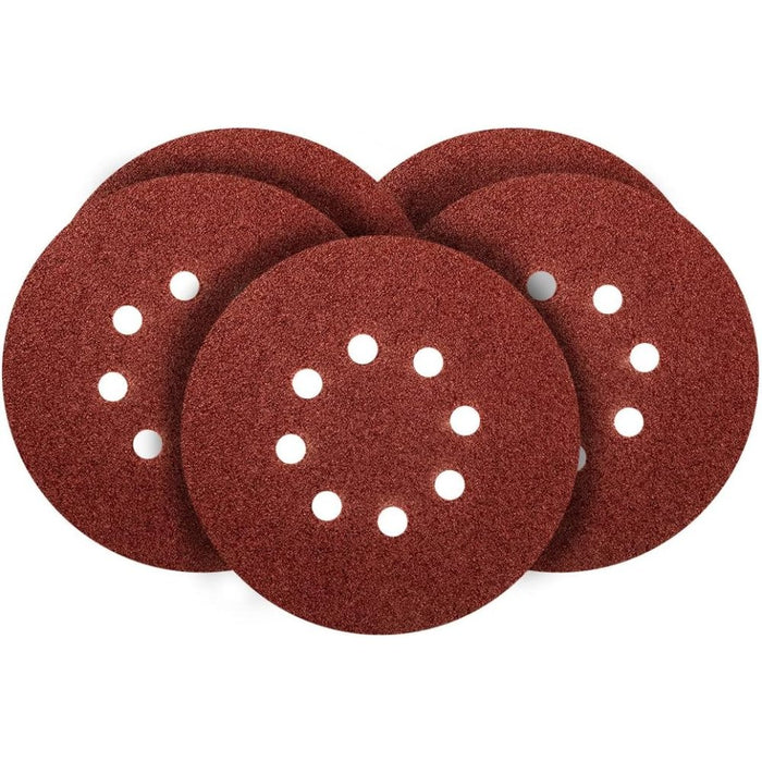 Topex 54h016 disco di carta per r levigare 150 mm k40 5 pezzi co