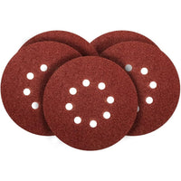 Topex 54h017 disco di carta per r levigare 150 mm k60 5 pezzi co