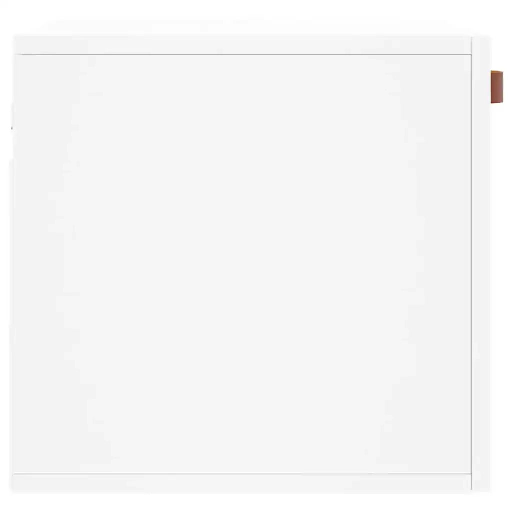 Mobile a Parete Bianco 60x36,5x35 cm in Legno Multistrato 829996