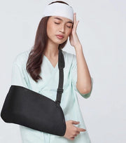 Supporto per braccio con 2 supporti per avambraccio regolabili - maniglie di respiro in mesh - supporto per spalle, collo e polso - per fratture e lesioni ai gomiti.