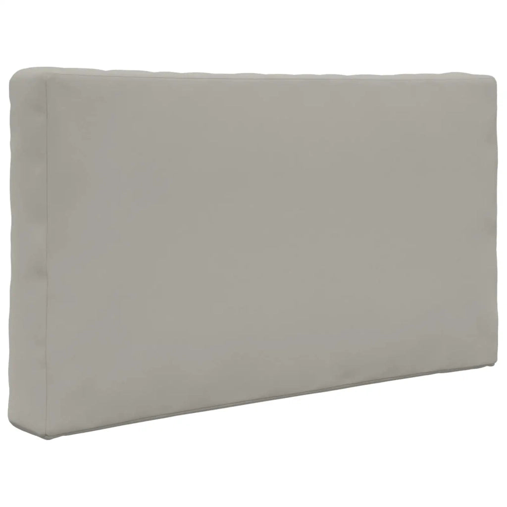 Cuscino per divano da esterno 2 pcs Grigio Poliestere