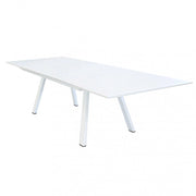 Tavolo Zante Allungabile 200/300x110x75 h cm in Alluminio Bianco