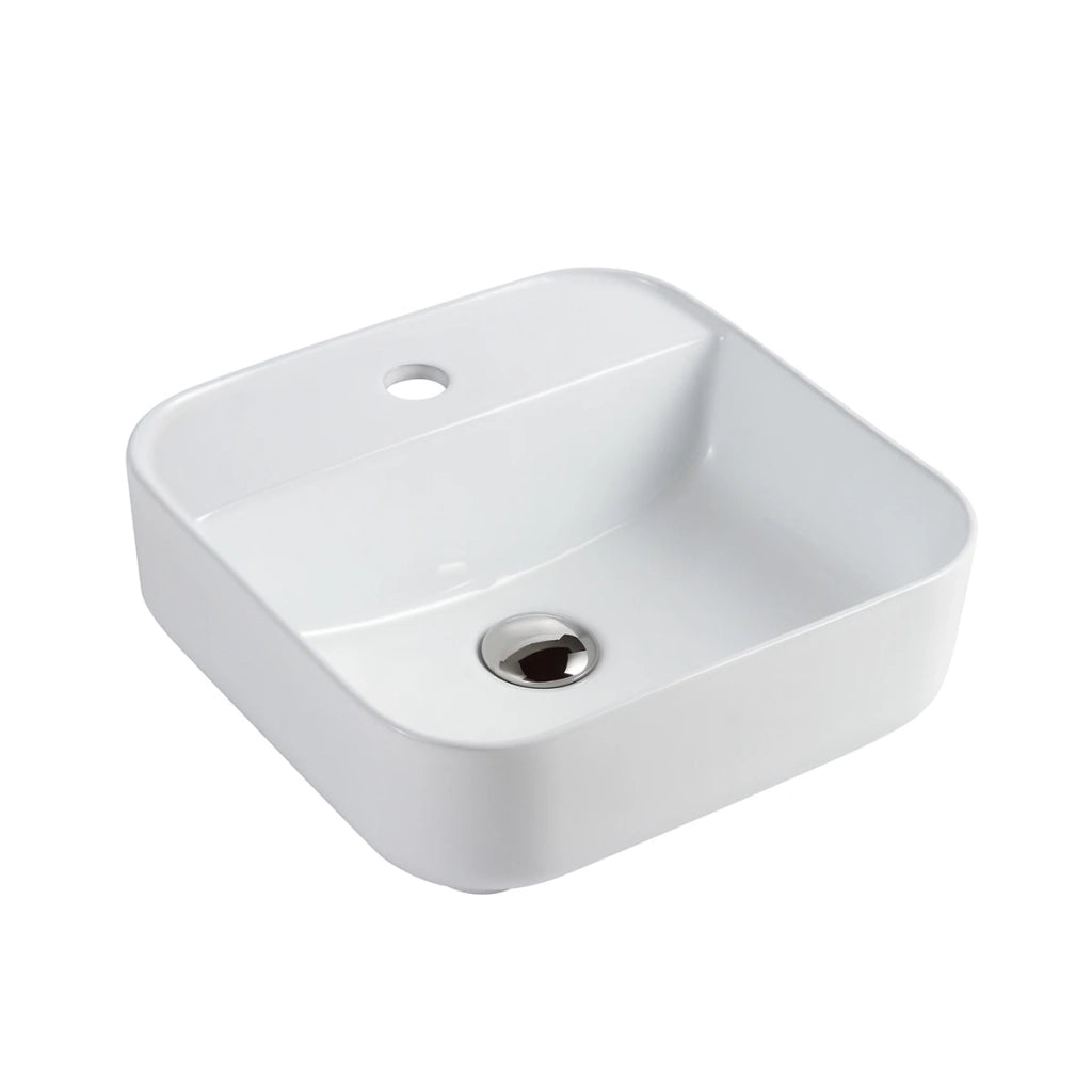 Lavabo rettangolare LINPH LAR02 cm 50x40 Bianco lucido