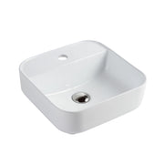 Lavabo rettangolare LINPH LAR02 cm 50x40 Bianco lucido