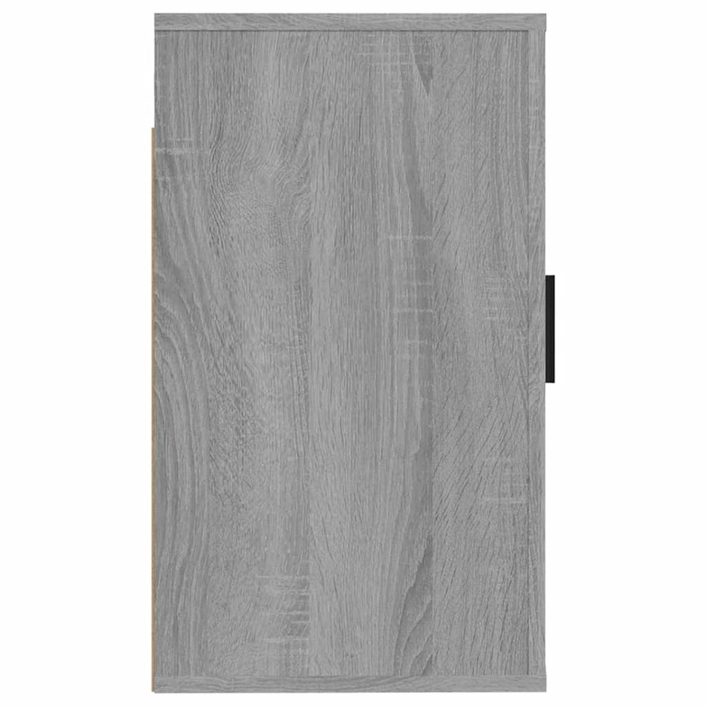 Mobile TV multimediale da parete mensola TV credenza TV per sala da pranzo soggiorno camera da letto 2 pezzi Sonoma 40 x 34,5 x 60 cm grigio 02_0029014