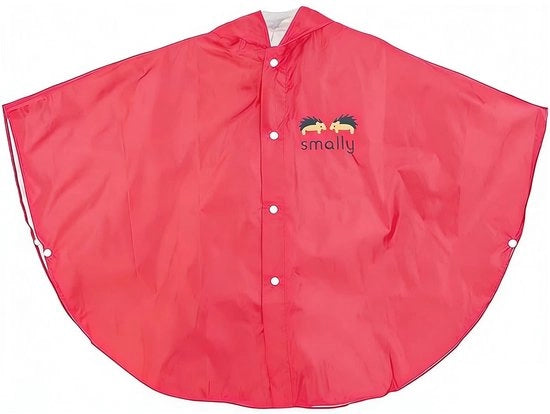 Giubbotto Impermeabile per Bambini - 100% Impermeabile - Respirante - Leggero - Comodo - Disegno a Scacchi - Taglia 50-62 - Poncho