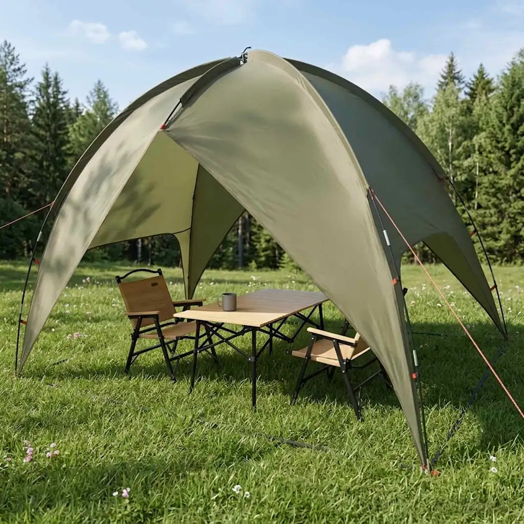 Tenda da campeggio con telo antipioggia impermeabile Cupola 42029004