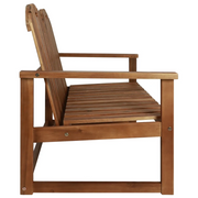 Set da Pranzo da Giardino 4 pz in Legno Massello di Acacia 44035