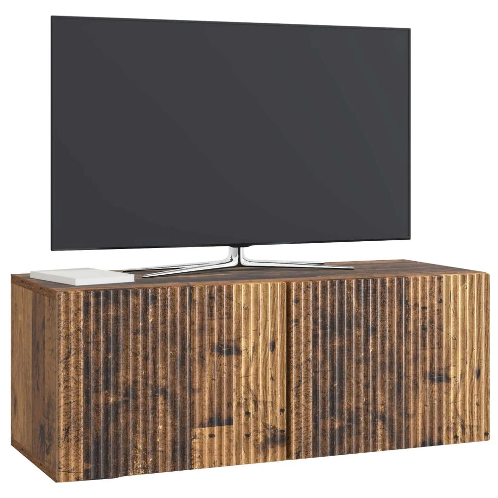 Mobile Porta TV da Muro Legno antico 78,5 x 31 x 30 cm