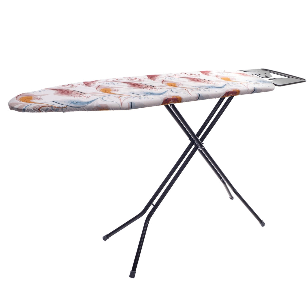 Asse da stiro KADAX 120x38 cm, grande, pieghevole, da tavolo, con supporto per ferro da stiro.