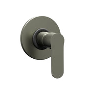 Miscelatore doccia incasso oceania ottone canna di fucile *** design maniglia liscia, confezione 1